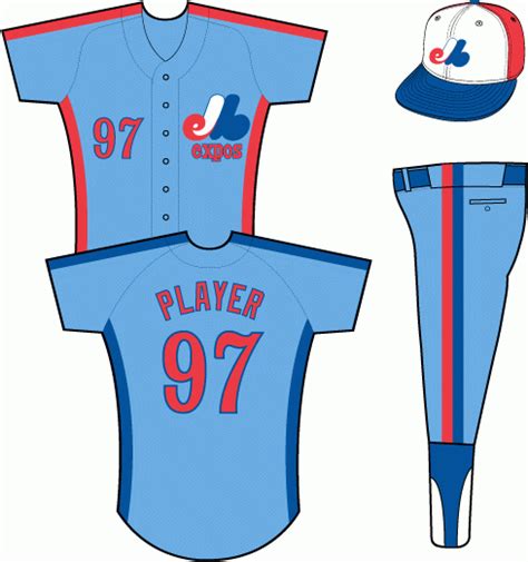 expos uniform history|montreal expos uniform history.